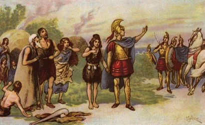 Ebrauc sticht Caer Ebrauc, York, 800 v.Chr.