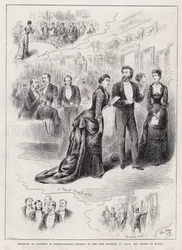 Instituut van Schilders in Waterverf, opening van het nieuwe gebouw door ZKH de Prins van Wales