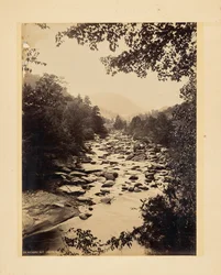 Aan Hickory Nut Creek, North Carolina