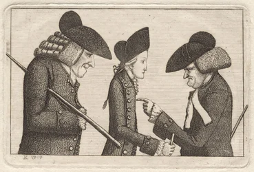 Henry Home, Lord Kames; Hugo Arnot; James Burnett, Lord Monboddo door John Kay