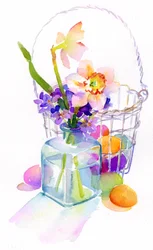 Eiermand met Bloemen