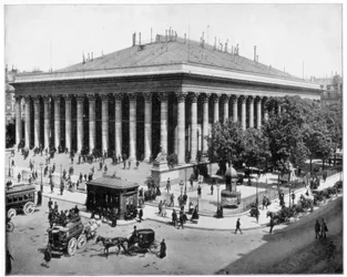 De Beurs, Parijs, eind 19e eeuw