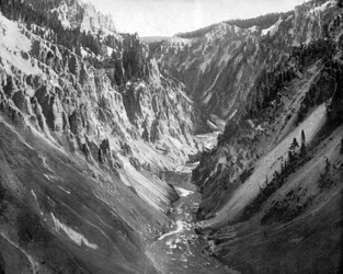 De Grand Canyon, Yellowstone National Park, VS, 1893.