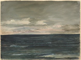 Lesstudie aan de Kust van Jersey