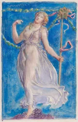 Een Bacchante