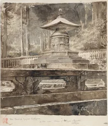 De graftombe van Iyeyasu Tokugawa