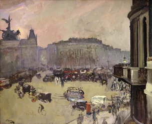 De winterzon, Hyde Park Corner