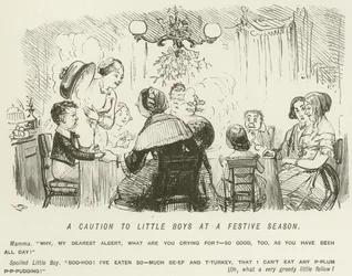 Een Waarschuwing voor Kleine Jongens tijdens een Feestelijke Periode