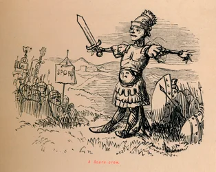 Een vogelverschrikker, 1852