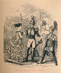 Attente houding van Scipio Africanus, 1852