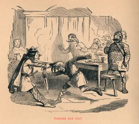 Edmund en Leof, ca. 1860