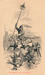 Vlucht, Engelsen! Edmond is dood!, ca. 1860