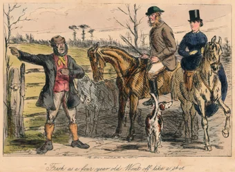 Fris als een vierjarige. Ging als een schot, 1865