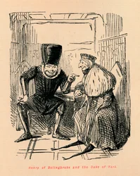 Hendrik van Bolingbroke en de Hertog van York, ca. 1860