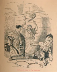 Melancholisch einde van Tib Gracchus, 1852