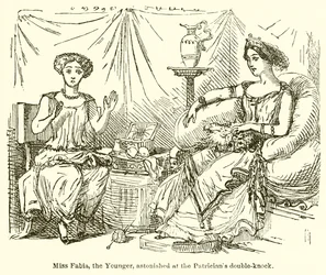 Miss Fabia, de Jongere, Verbaasd over de Patriciër