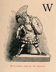 Mithridates tart de Romeinen, 1852