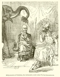 Zelfbeheersing van Fabricius, de ambassadeur, onder nogal moeilijke omstandigheden