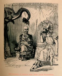 Zelfbeheersing van Fabricius onder nogal moeilijke omstandigheden, 1852