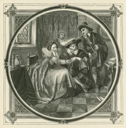 Terwijl ze huilt, verslindt ze