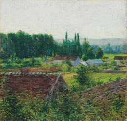 Boerderijen in Giverny, ca. 1890
