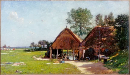 Wasplaats, Normandië, ca. 1918