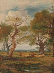 Landschap met figuren