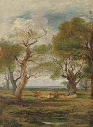 Landschap met Figuren