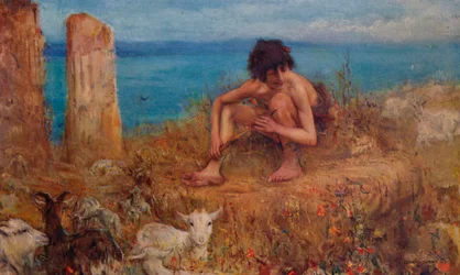 De geitenhoeder, 1895