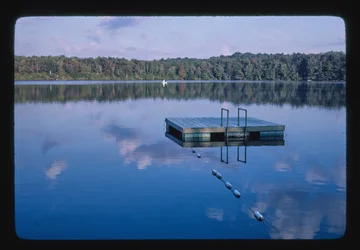 Menges Sand Pond, Menges Lakeside Resort, Livingston Manor, New York, VS