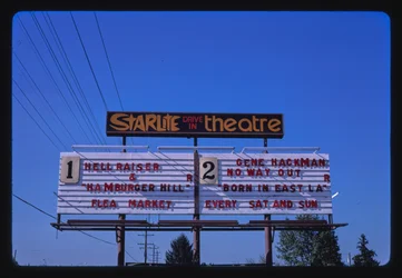 Starlite Drive-In, Medford, Oregon, VS