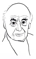 Berthold Goldschmidt, karikatuur