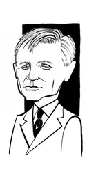 Daniel Craig karikatuur, Engels acteur: b