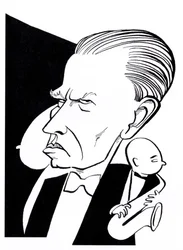 Otto Dix, karikaturen