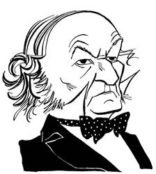 William Gladstone - karikatuur door John Minnion
