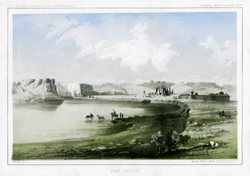 Fort Benton, Montana, VS, 1856