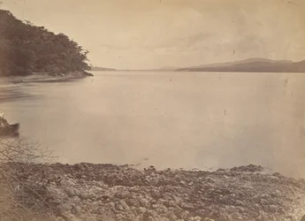 Tropisch Landschap, Darien Haven - Zicht naar het Zuiden, 1871