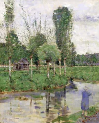 Op de Rivier, Sainte-Gertrude, Caudebec, Normandië