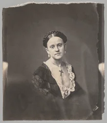Mevrouw John R. Johnston, voor 1857