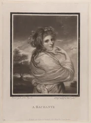 Een Bachante (Emma Hart, later Lady Hamilton)