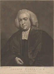 Joseph Warton, hoofd van Winchester College