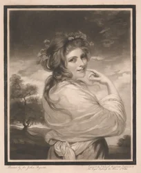 Lady Hamilton als bacchante
