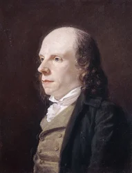 Portret van John Flaxman, R.A., 1795