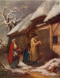 De Cottage Familie, 18e eeuw, 1916