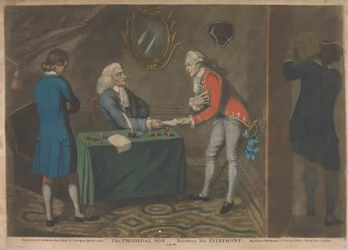 De verloren zoon ontvangt zijn erfdeel (1 van 5)