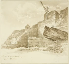 Slip en Capstan House, Flat Holm