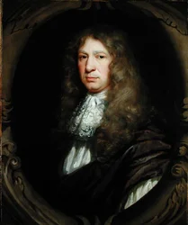Portret van Sir John Streynsham Master (1604-1723)