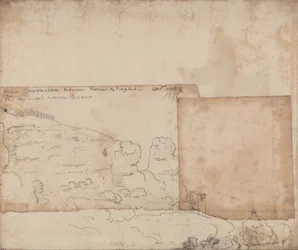 Bij Terracina tussen Rome en Napels, oktober 1777