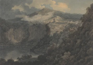 Het Meer en de Stad van Nemi
