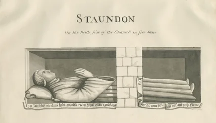 Standon Kerk - Muurgraf van Nicholas Hyde